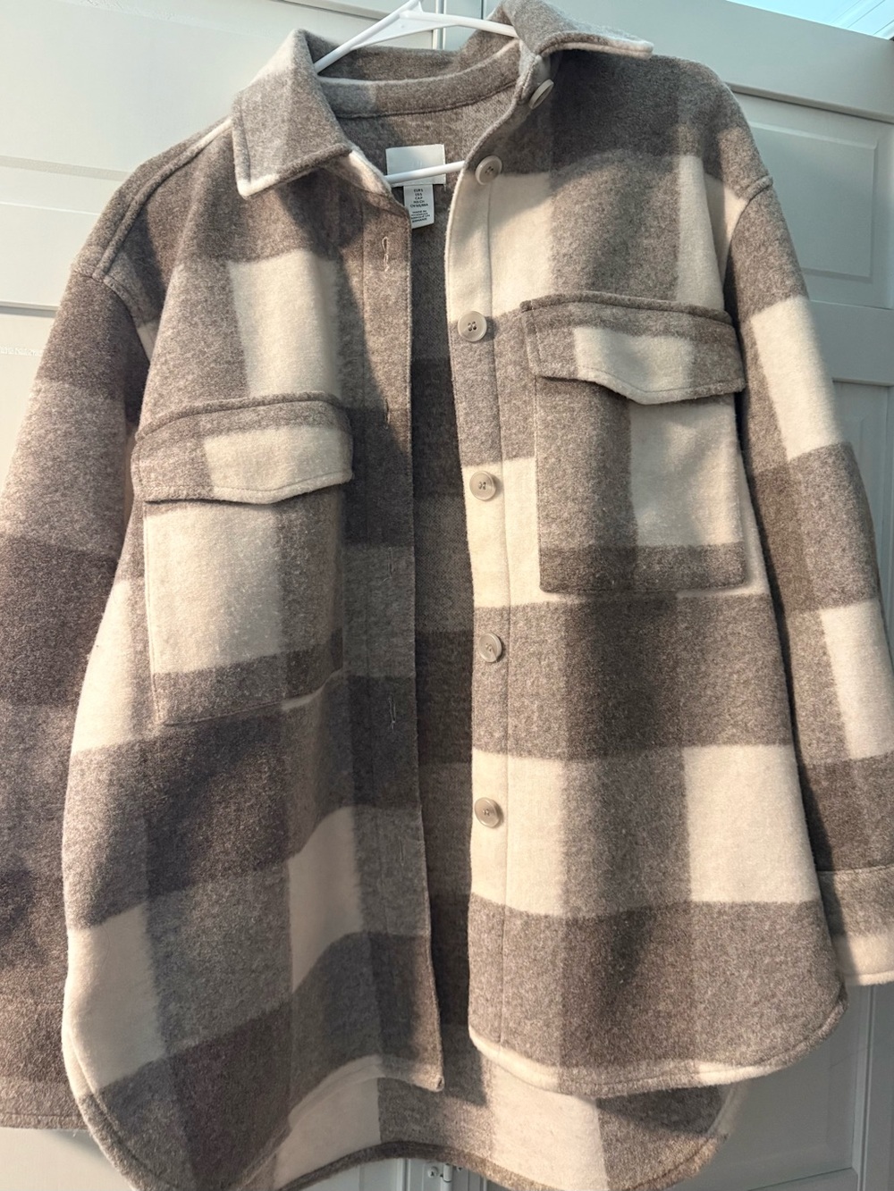 H&M Women’s Plaid Shacket